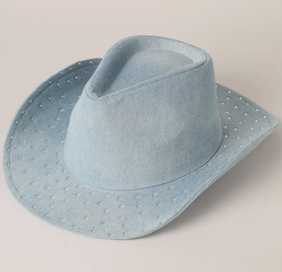 Diamonds & Denim Cowgirl Hat