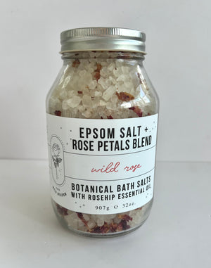 Botanical Epsom Bath Salts | Wild Rose