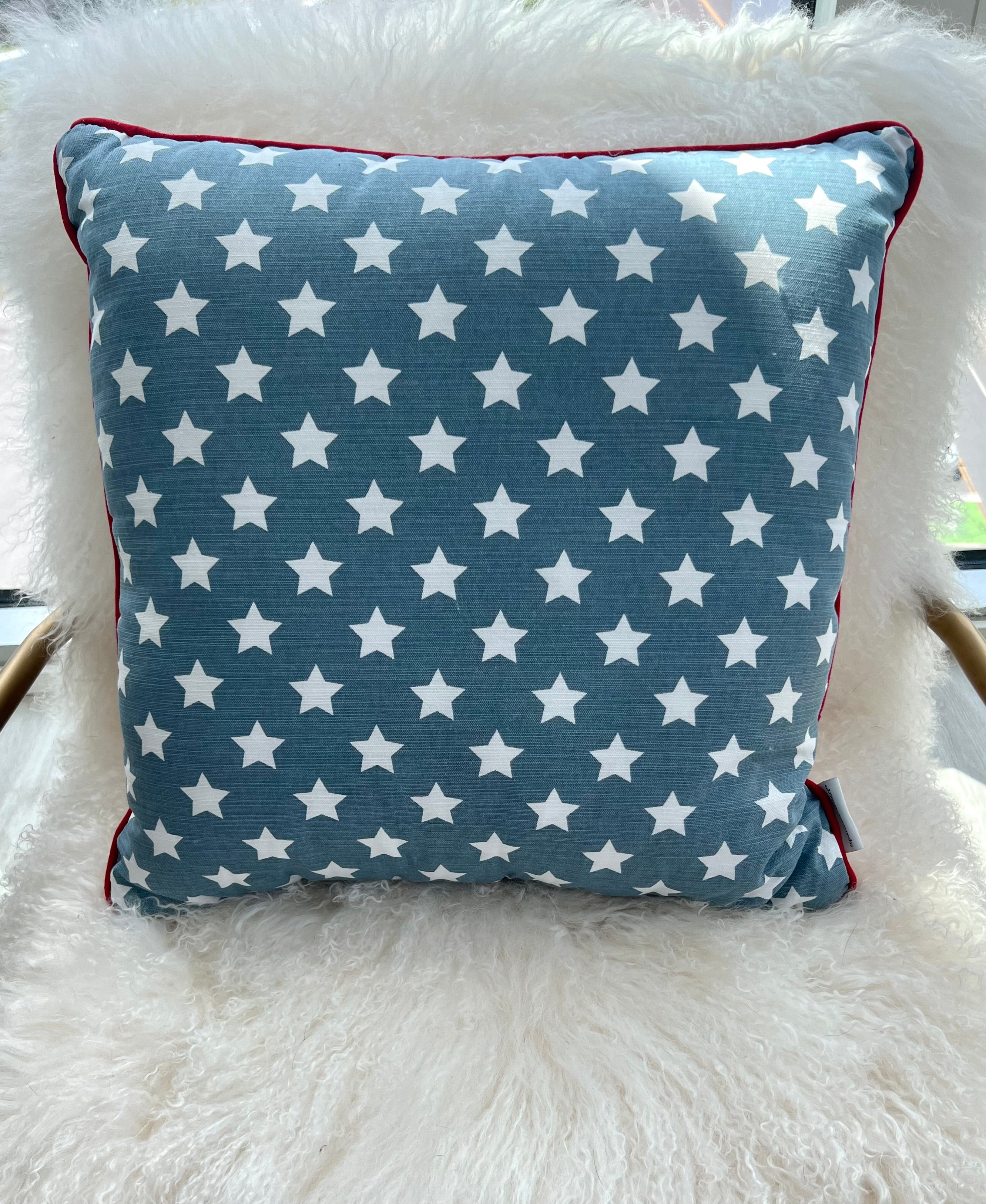 Stars & Stripes Reversible Pillow