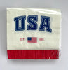 USA Fringe Cocktail Napkins