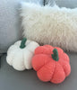 White Pumpkin Throw Pillow