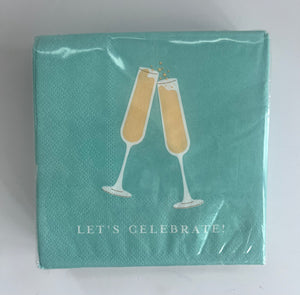 Let’s Celebrate Cocktail Napkins