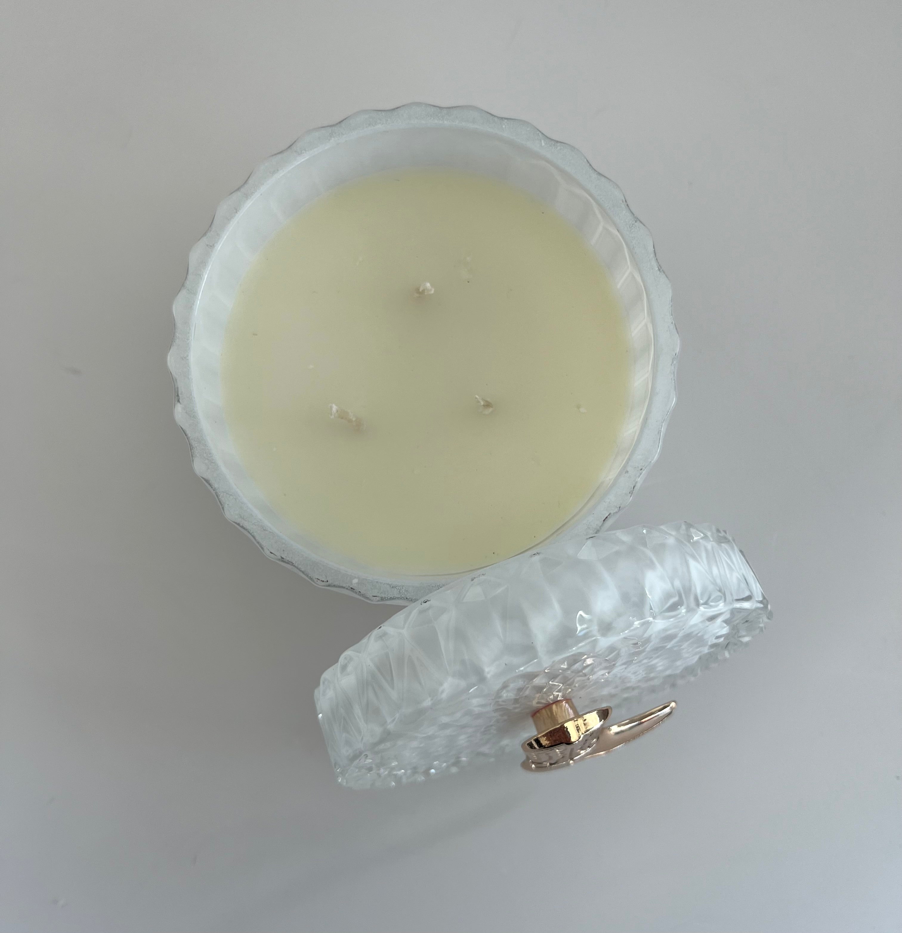 White Cowboy Boot Candle | Exotic Citrus Scent