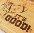 Football Serving & Cutting Board