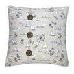 Boat Toile Pillow