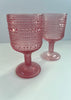 Pink Wine Glasses (Set of 2)