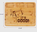 Football Serving & Cutting Board