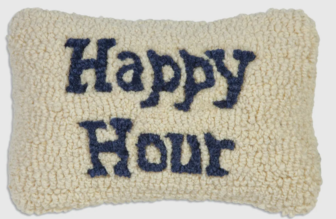 Happy Hour Pillow | Cream