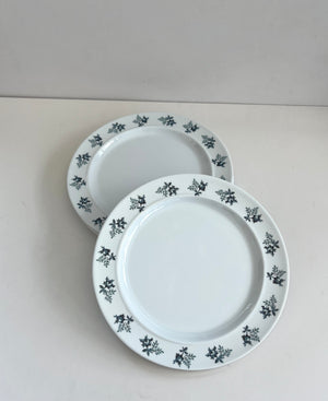 Floral Melamine Plates (Set of 4)