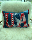 USA Pillow | Blue