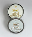 Save Water Drink Champagne Coasters (Set of 12)