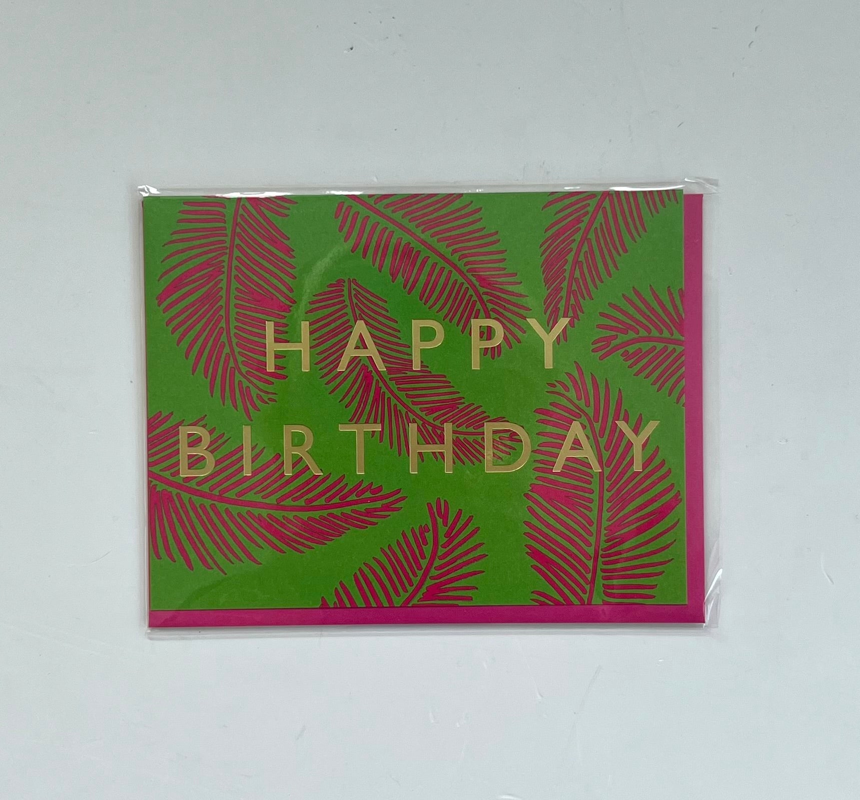 Happy Birthday Card | Palm Leaf