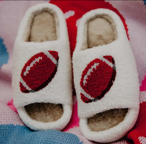 Football Open Toed Slippers