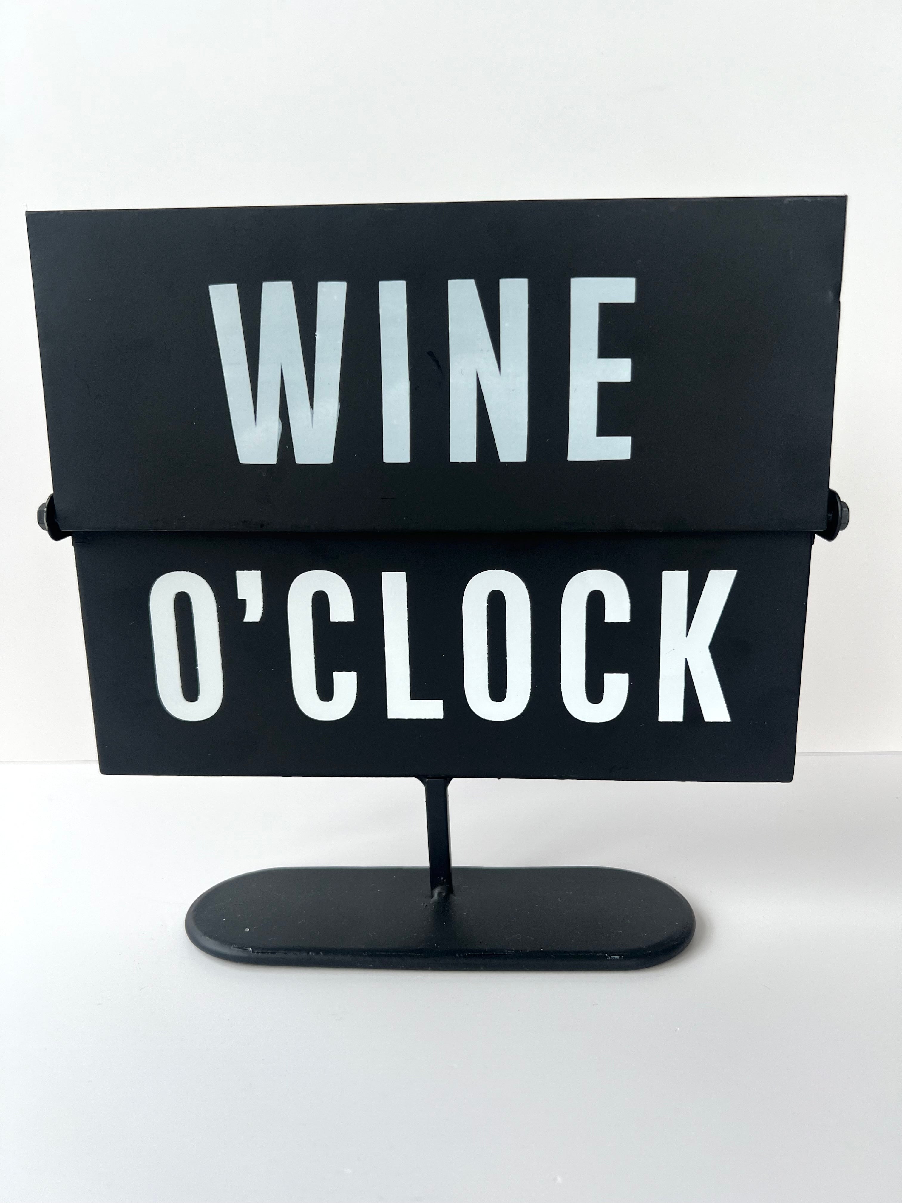 Coffee & Wine Sign