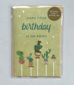 Cactus Birthday Card