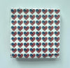 American Flag Hearts Cocktail Napkins