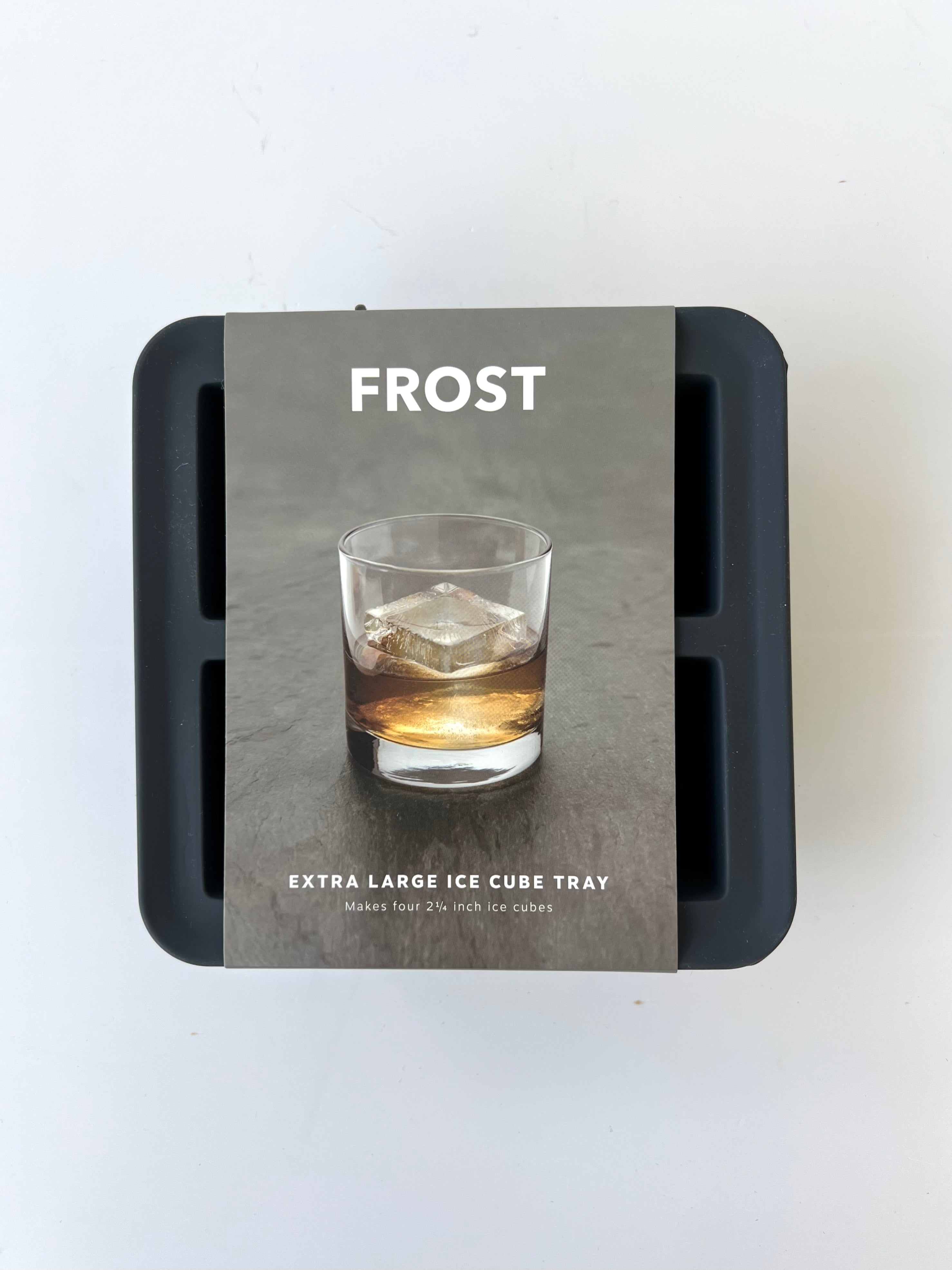 Extra Large Ice Cube Tray - Grey