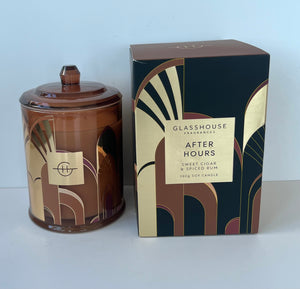 After Hours Candle | Sweet Cigar & Spiced Rum