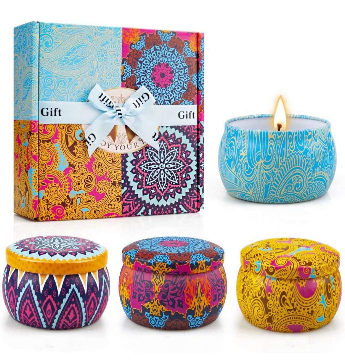 Candle Gift Set (Pack of 4)