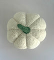 White Pumpkin Throw Pillow