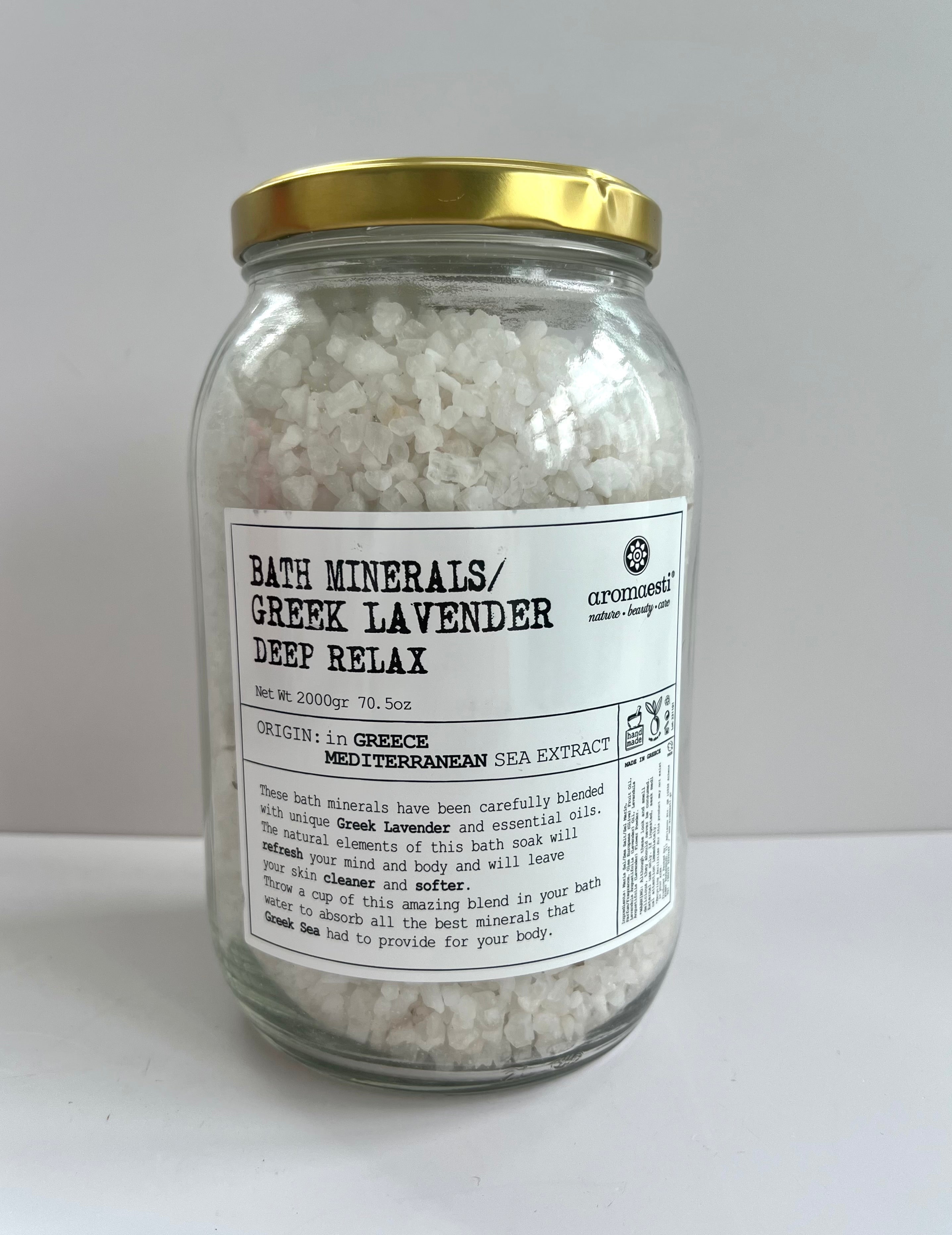 Jumbo Bath Salts | Greek Lavender