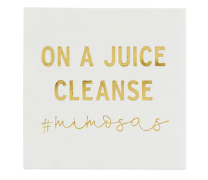 Juice Cleanse Mimosa | Cocktail Napkins