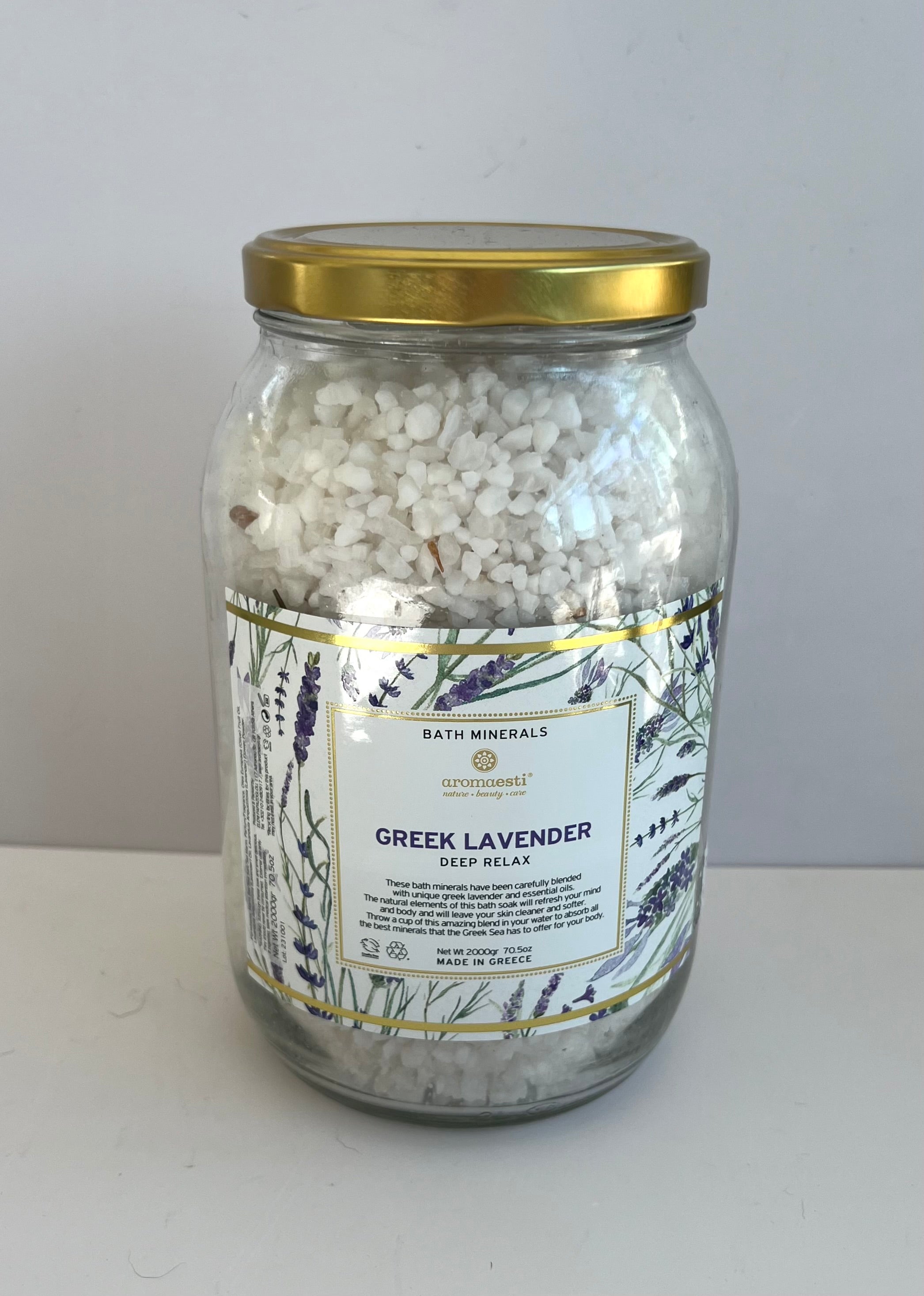 Jumbo Lavender Bath Salts