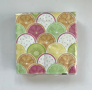 Summer Citrus Cocktail Napkins