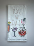 Rosé All Day Kitchen Towel