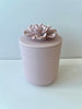 Pink Ceramic Candle | Pink Grapefruit Scent