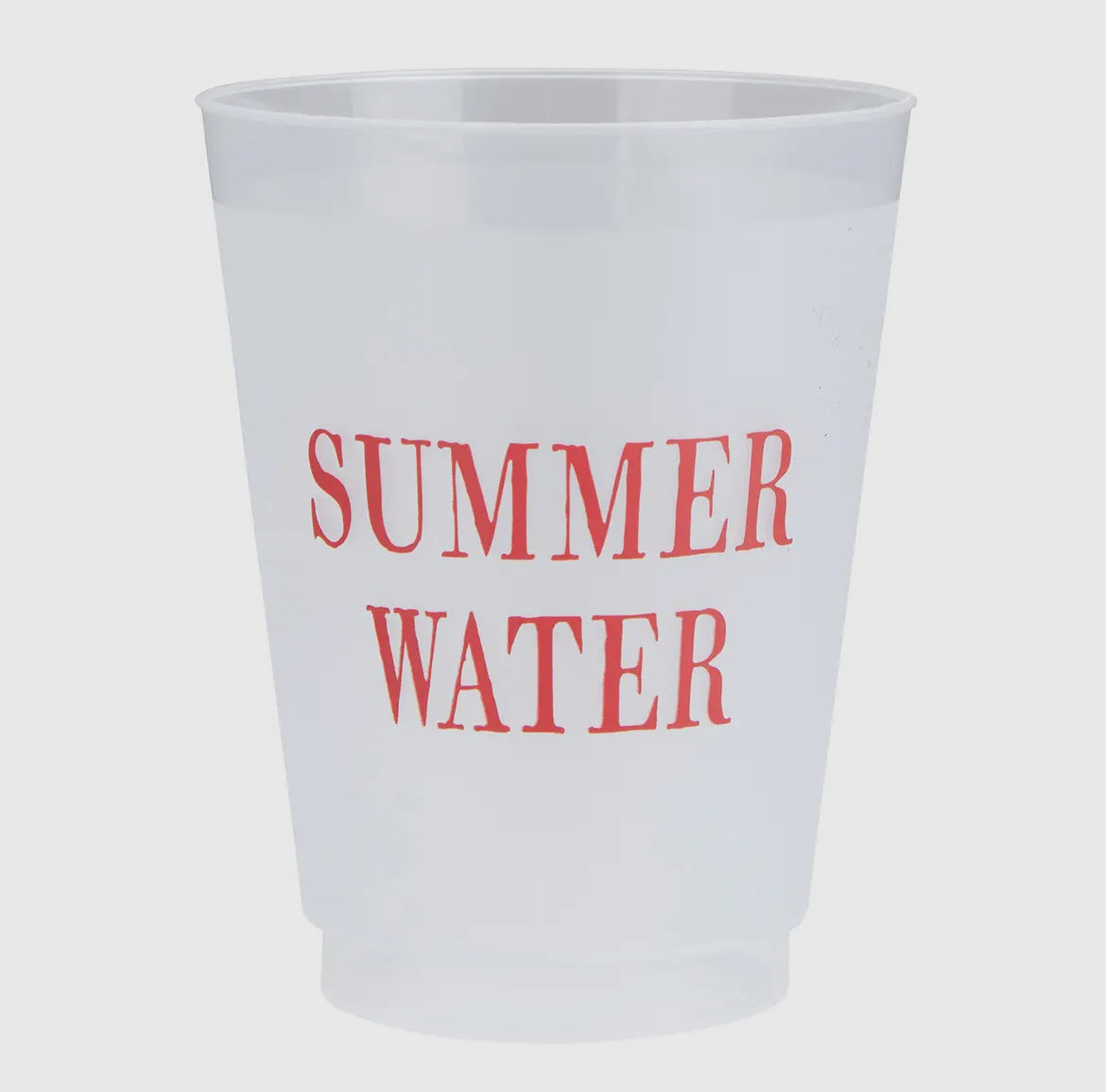 Summer Water Cups | Set of 8