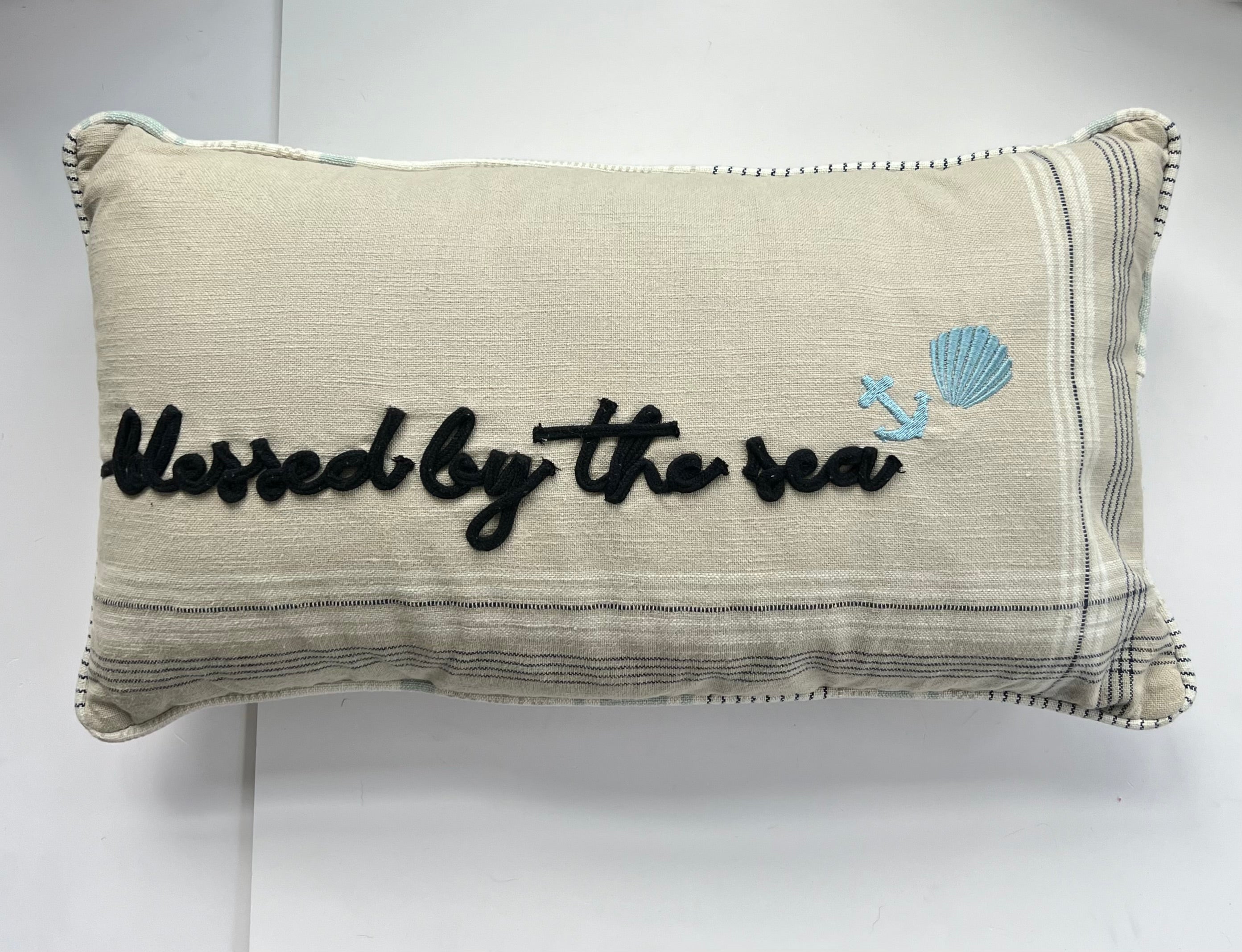 Blessed By the Sea Pillow