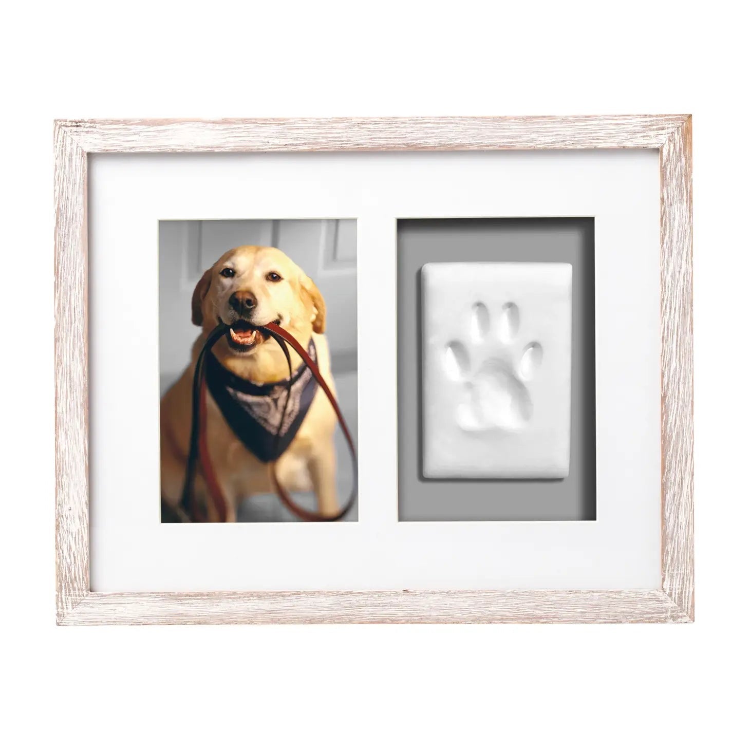 Personalized Paw Print Keepsake Frame