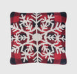 Christmas Snowflake Red & Black
Check Throw Pillow