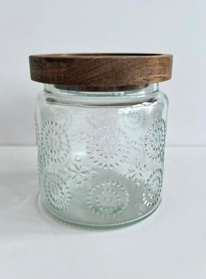 Small Glass Jar with Lid