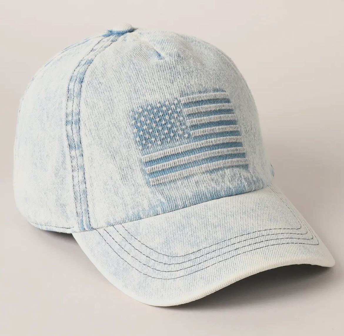 American Flag Baseball Cap