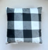 Black Buffalo Check Pillow