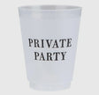 Private Party Cups | Set of 8