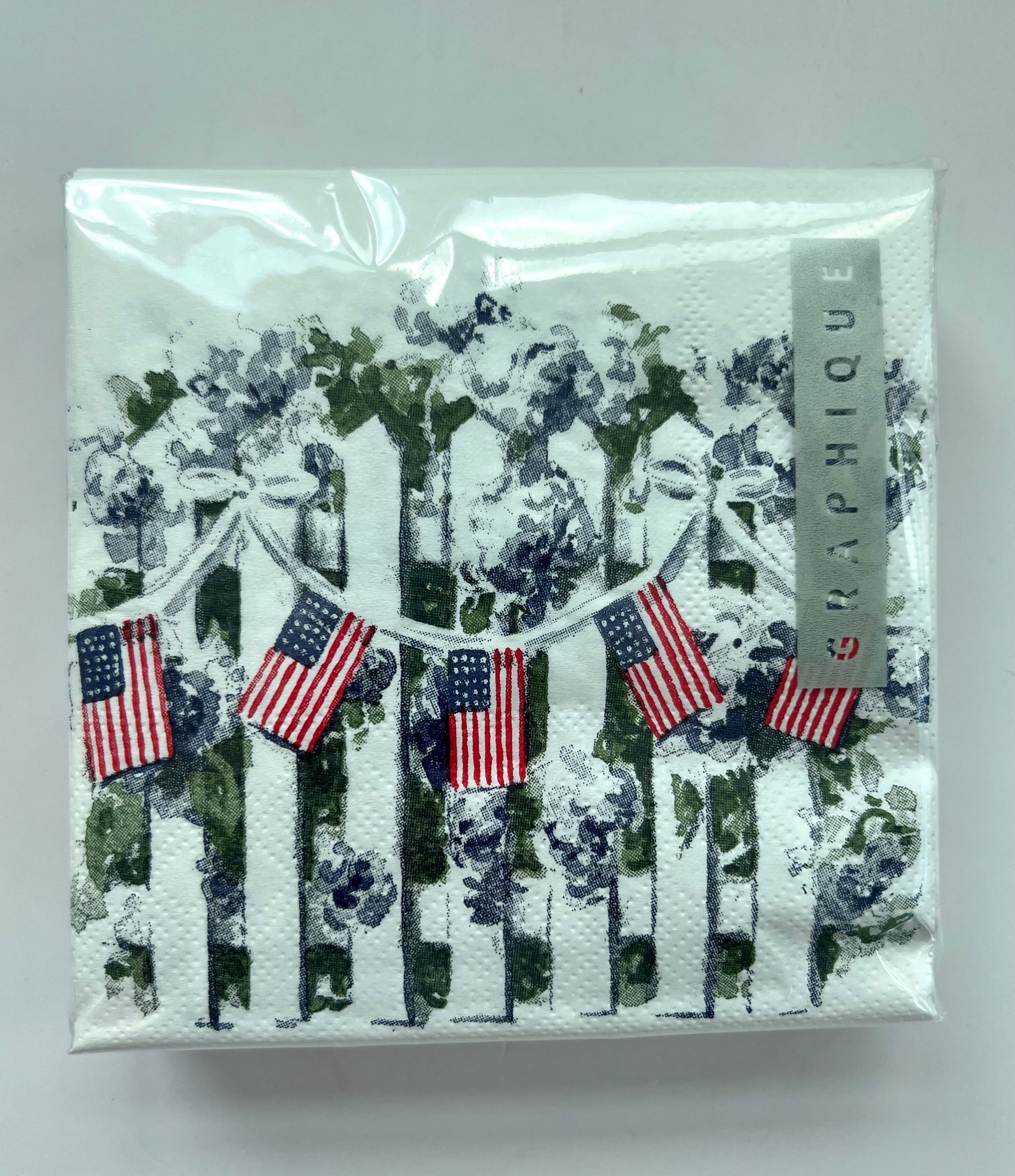 American Garden Cocktail Napkins