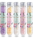 Sage Floral Bath Salts Gift Set (Pack of 5)