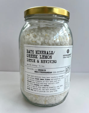 Jumbo Greek Lemon Bath Salts