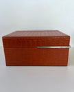 Large Faux Leather Box