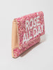 Rosé All Day Beaded Clutch