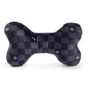 Black Checker Chewy Vuiton Bone