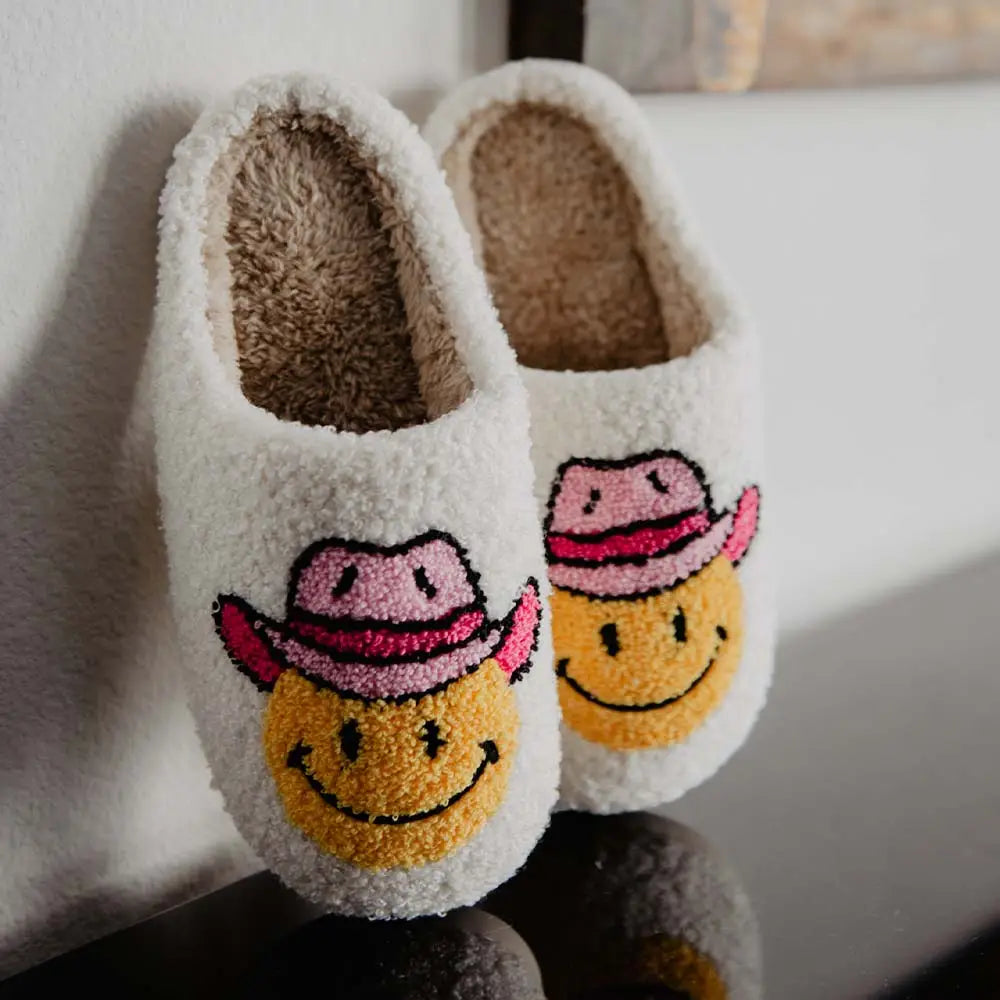 Pink Cowgirl Slippers