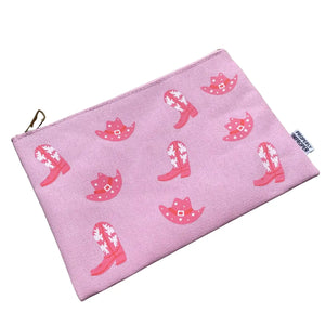 Cowgirl Canvas Pouch