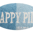 Almohada con gancho para pastillas Happy | Azul