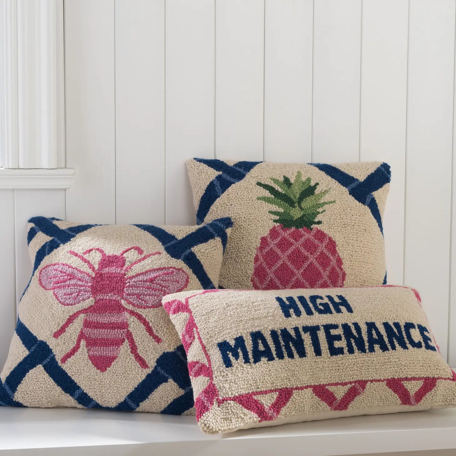 High Maintenance Hook Pillow