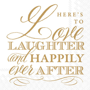 Love & Laughter | Cocktail Napkins