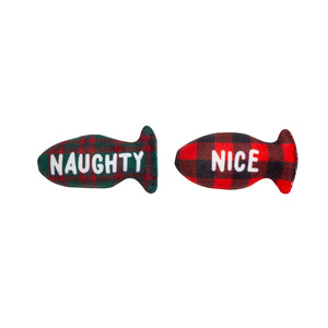 Naughty & Nice Cat Toys (Set of 2)